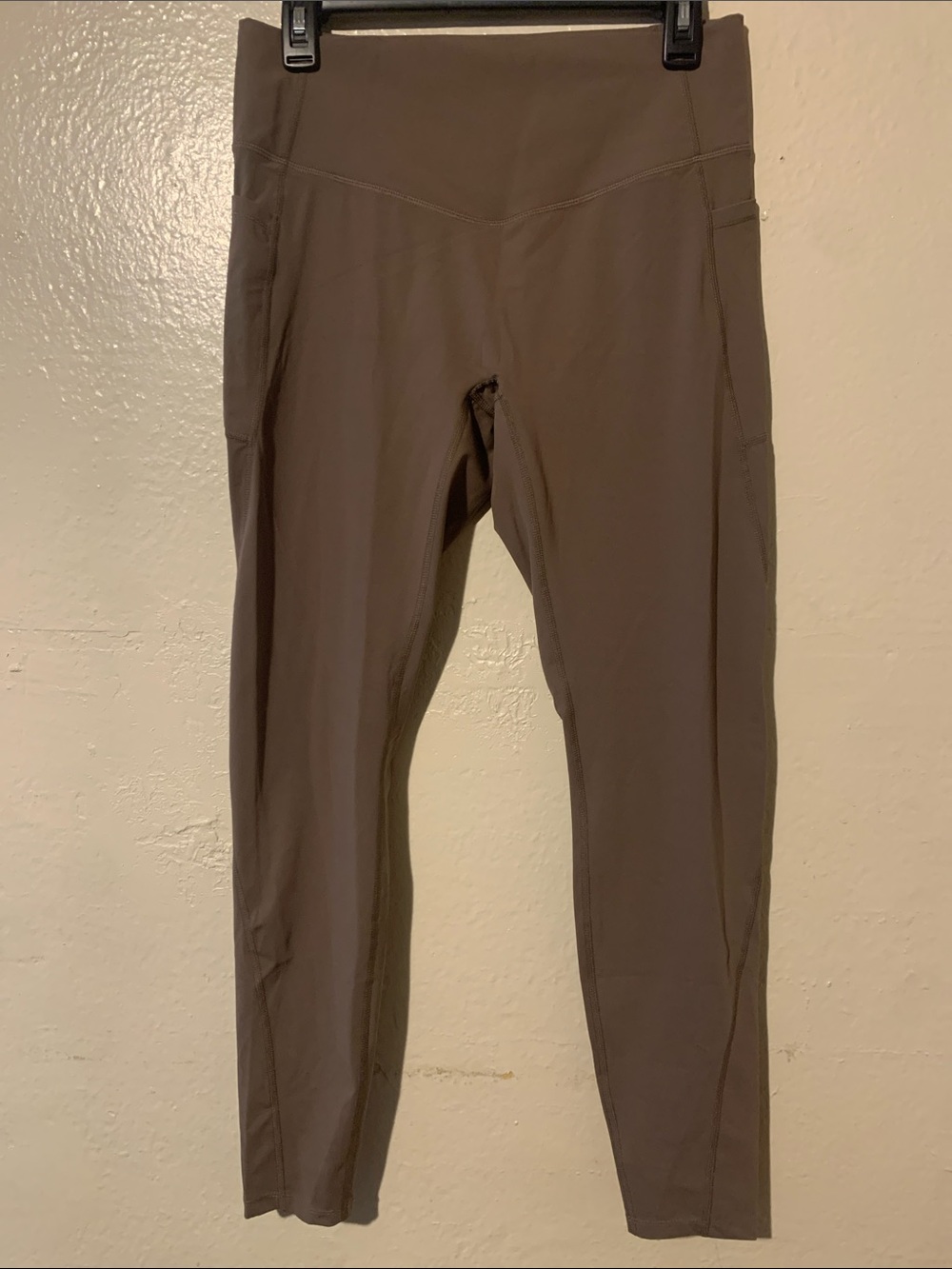 HALARA Brown High-Waist Leggings